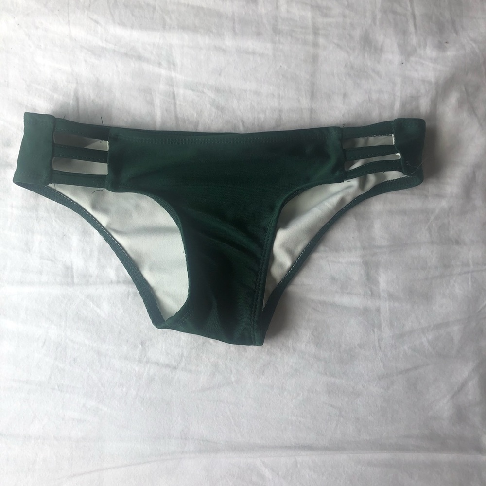 Green bikini bottoms